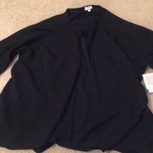 Large Black LuLaRoe Lindsay